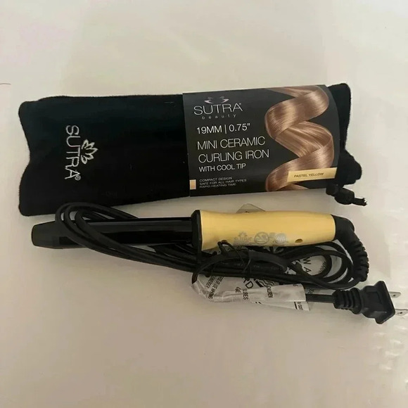 Sutra Mini Tourmaline Ceramic Curling Iron - Picture 3 of 5